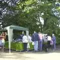 A food tent near the Mere, Ten Pin Bowling, Norwich, Norfolk - 13th September 2003