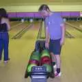 Marc considers a ball, Ten Pin Bowling, Norwich, Norfolk - 13th September 2003