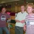 Gov, Bill and Wavy, Ten Pin Bowling, Norwich, Norfolk - 13th September 2003