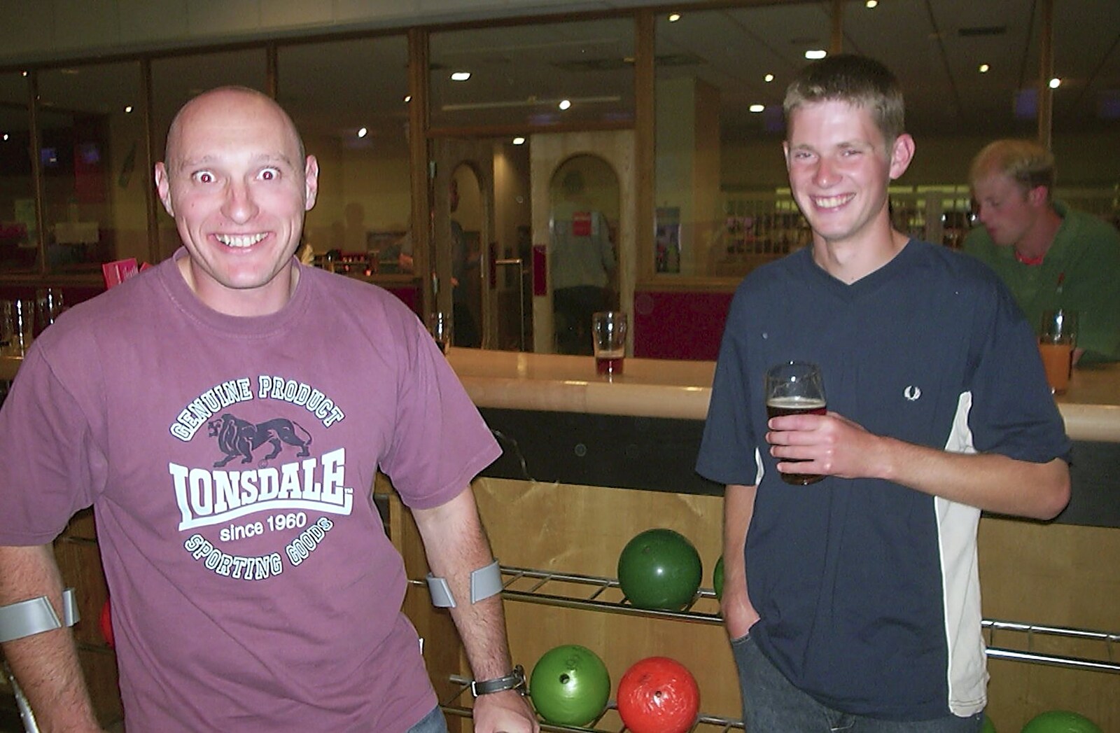 Gov looks surprised from Ten Pin Bowling, Norwich, Norfolk - 13th September 2003