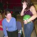 A Spot of Ten Pin Bowling, Norwich, Norfolk - 13th September 2003, Lou and Clare