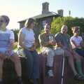 More bale action, A Rabbit Barbeque, Dairy Farm, Thrandeston - 14th September 2003