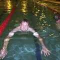 Apple finishes another length, A Sponsored Swim, House Repairs and CISU at the Social Club, Ipswich - 5th October 2003