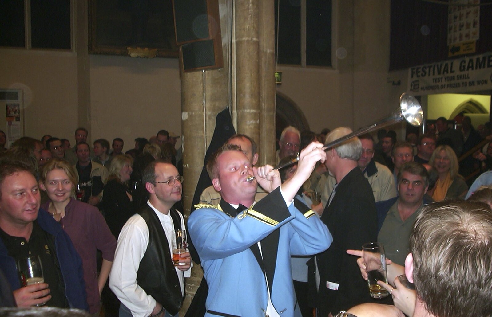 The Post-horn Gallop is played from The Brome Swan at the Norwich Beer Festival, St. Andrew's Hall, Norwich - 29th October 2003