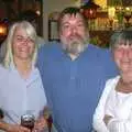 Carol, Benny and Gloria, Twenty Years at The Swan Inn, Brome, Suffolk - 15th November 2003