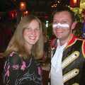 Twenty Years at The Swan Inn, Brome, Suffolk - 15th November 2003, Lorraine and Ian - in 'Adam and the Ants' style