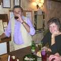 Twenty Years at The Swan Inn, Brome, Suffolk - 15th November 2003, Alan's got his big frilly shirt on