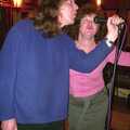 Max and Jo do a sound check, The BBs at the Brome Grange and Dave Leaves the Lab, Brome and Cambridge - 30th November 2003
