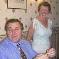 Alan and Sylvia, The BSCC Christmas Dinner, The Swan Inn, Brome, Suffolk  - 6th December 2003