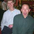 The BSCC Christmas Dinner, The Swan Inn, Brome, Suffolk  - 6th December 2003, DH looks surprised