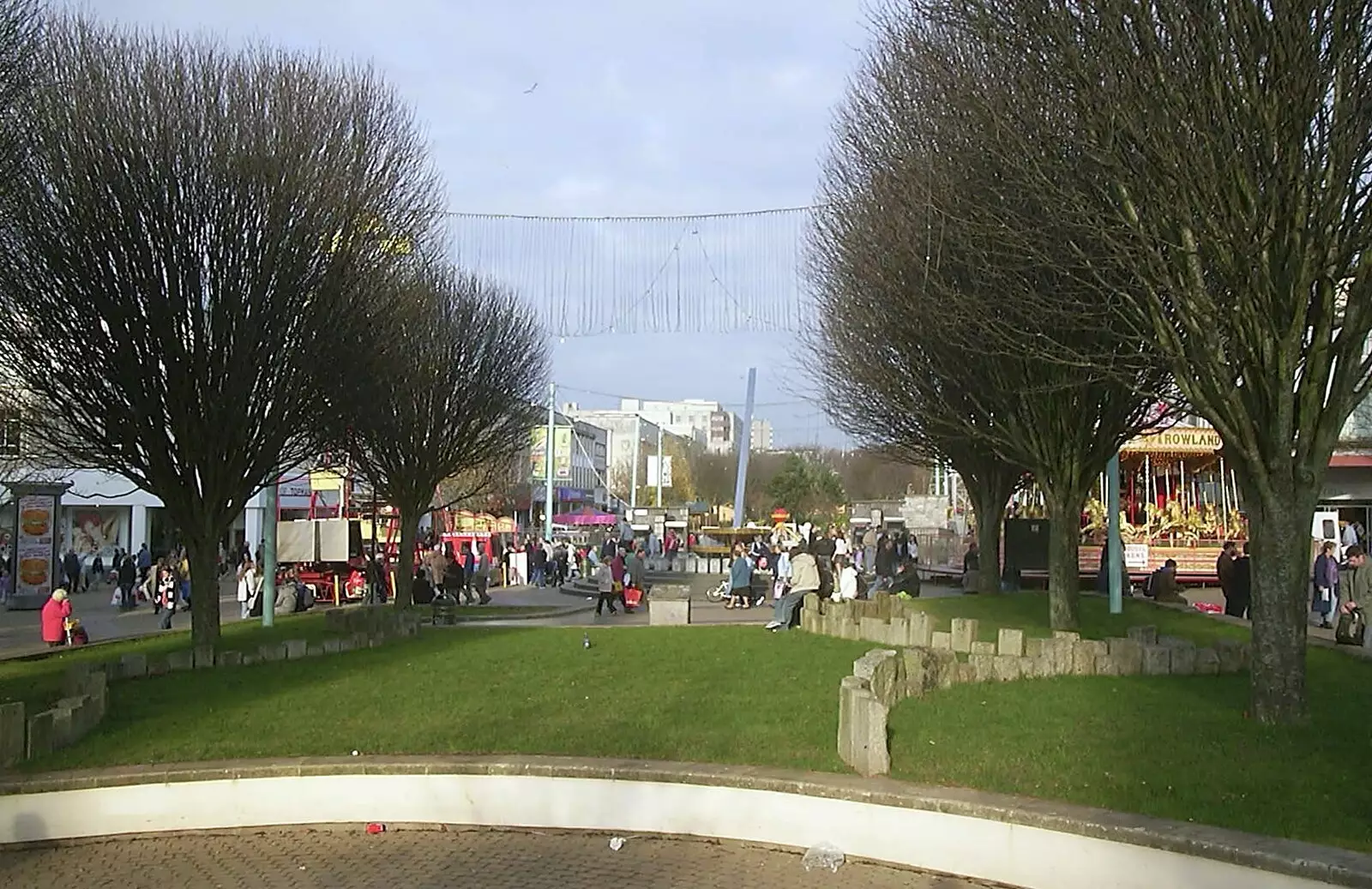 Looking along Armada Way, from A Trip to Plymouth, Devon - 18th December 2003