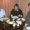 Bruno, Caroline and Neil, Sis's Nearly-Christmas Wedding, Meavy, Dartmoor - 20th December 2003