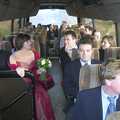 Guests on the bus, Sis's Nearly-Christmas Wedding, Meavy, Dartmoor - 20th December 2003