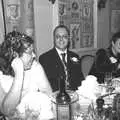 Matt on the top table, Sis's Nearly-Christmas Wedding, Meavy, Dartmoor - 20th December 2003