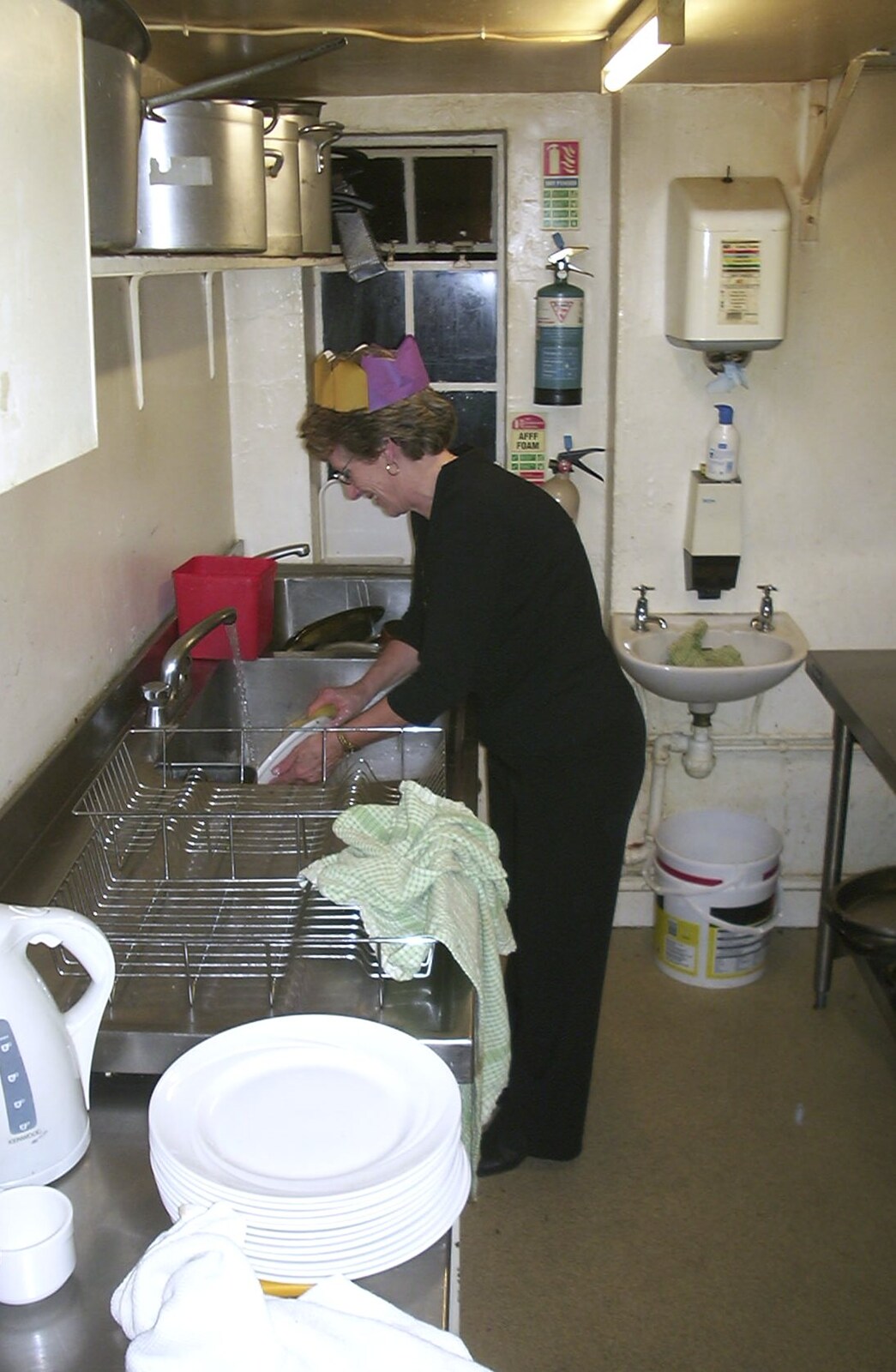 More washing-up from Christmas at The Cottage, Thorpe St. Andrew, Norwich - 25th December 2003