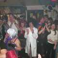 Applause from an appreciative crowd, The BBs do New Year's Eve at The Cider Shed, Banham, Norfolk - 31st December 2003