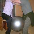 It's time for the big silver ball, Mikey-P and Clare's House-Warming Thrash, Eye, Suffolk - 17th January 2004