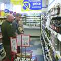Guv and Phil shop for beer in the Eye co-op at 10am (not really)
