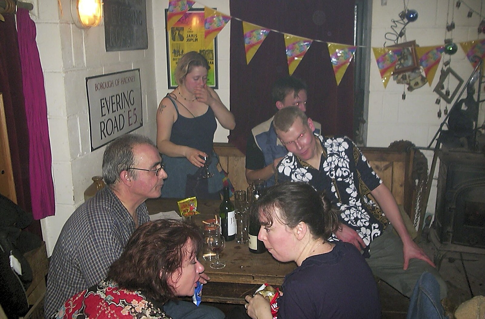 Bill sits this one out from The Swan's Cellar, and Bill's Mambo Night at the Barrel, Banham, Norfolk - 6th February 2004