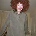 and then finds a large ginger wig from Guv's downstairs bog