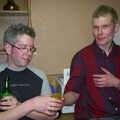 John and Bill, Jess and Jen's Party, Pulham St. Mary, Norfolk - 28th February 2004
