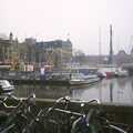 Looking over Damrak towards Centraal Station, Anne Frank, Markets and Mikey-P's Stag Do, Amsterdam, Netherlands - 6th March 2004