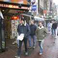 Scoping out the shops on Damrakstraat, Anne Frank, Markets and Mikey-P's Stag Do, Amsterdam, Netherlands - 6th March 2004