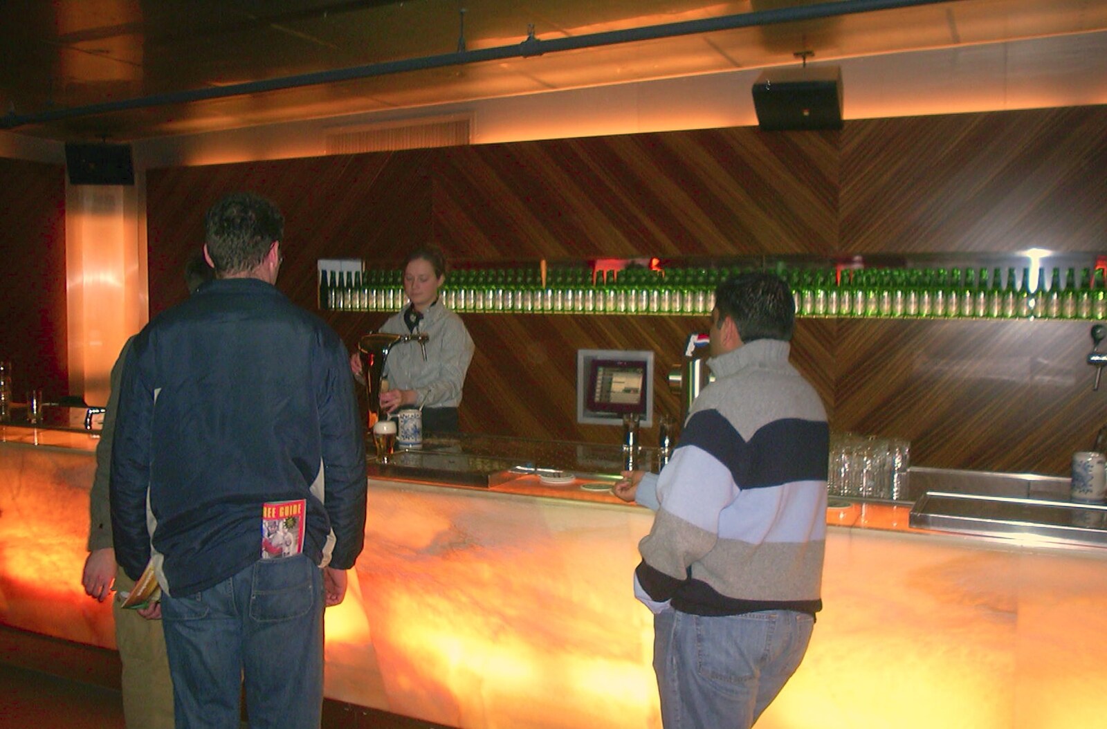 A Heineken bar from Anne Frank, Markets and Mikey-P's Stag Do, Amsterdam, Netherlands - 6th March 2004
