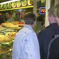 We stock up on pizza, Anne Frank, Markets and Mikey-P's Stag Do, Amsterdam, Netherlands - 6th March 2004
