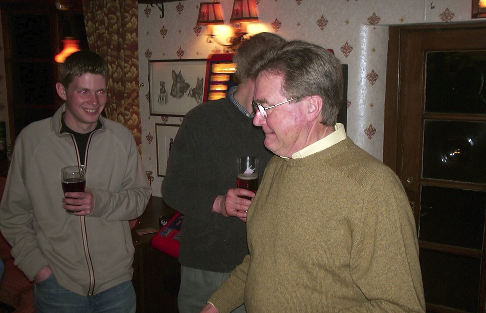 Paul and Claire's Engagement Party, Brome Swan, Suffolk - 27th March 2004: Peter Allen comes in