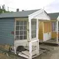 Beach huts, trashed by the sea, Moping in Southwold, Suffolk - 3rd April 2004