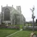 Blythburgh's Holy Trinity Church, Moping in Southwold, Suffolk - 3rd April 2004