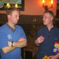 Wednesday and Thursday: The BSCC Season Opens, and Stuff Happens, Suffolk - 9th April 2004, An unsure Paul, with Mikey P