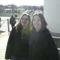 A Trip to Sunny Southwold, Suffolk - 12th April, Jess and Jen