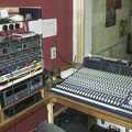 The mixing desk is ready, The BBs Recording Session, Badminton and the Skelton Festival, Diss and Eye, Suffolk - 25th April 2004