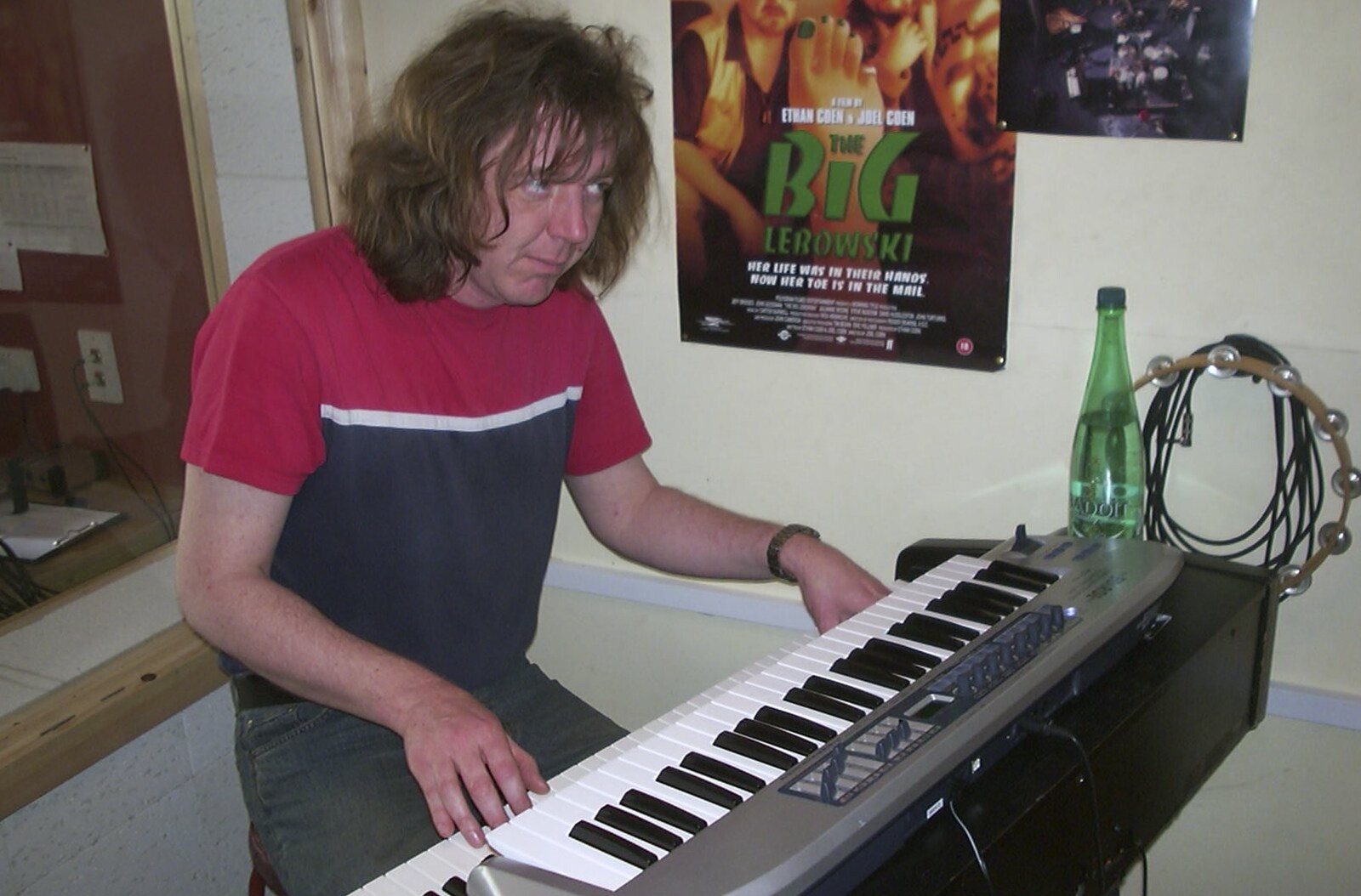 Max plays some sort of Marillion from The BBs Recording Session, Eye, Suffolk - 25th April 2004
