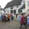There's some sort of Morris dancing in Diss, Badminton Sprogs and The Skelton Festival, Diss, Norfolk - 1st May 2004