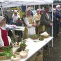 There's a Mediaeval herb market going on, Badminton Sprogs and The Skelton Festival, Diss, Norfolk - 1st May 2004
