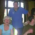 Spammy and Alan in the Vine Inn, The BSCC Annual Bike Ride, Lenham, Kent - 8th May 2004