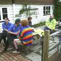 The BSCC Annual Bike Ride, Lenham, Kent - 8th May 2004, Back at the Smarden Bell, which is now open