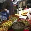 An olive seller, A Trip Around Leeds Castle, Maidstone, Kent - 9th May 2004