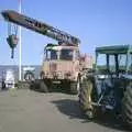 An ancient crane on the quay at Orford, Mother and Mike Visit, Aldringham, Suffolk - 26th May 2004