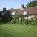 The cottages between the church and the quay, Mother and Mike Visit, Aldringham, Suffolk - 26th May 2004