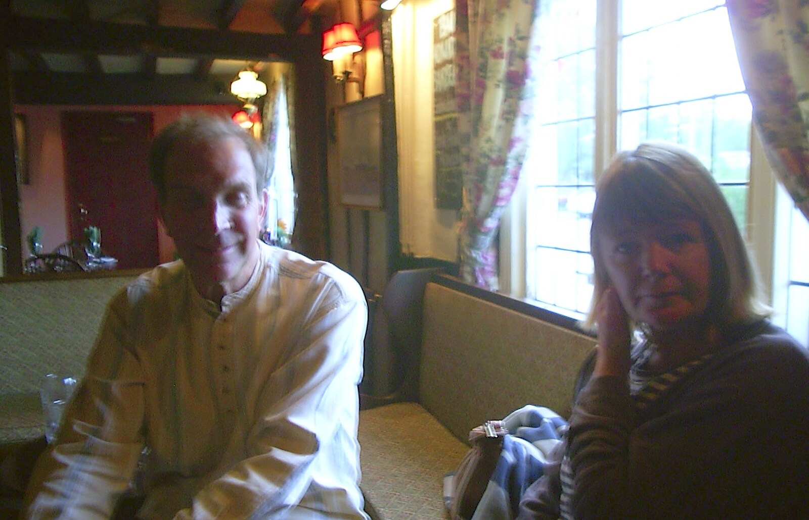 In the Parrot and Punchbowl, Aldringham from Mother and Mike Visit, Aldringham, Suffolk - 26th May 2004