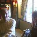 In the Parrot and Punchbowl, Aldringham, Mother and Mike Visit, Aldringham, Suffolk - 26th May 2004