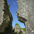 Another broken wall, Corfe Castle Camping, Corfe, Dorset - 30th May 2004