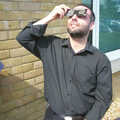 Craig's got his special eclipse glasses on, Andrey Leaves Trigenix, More Skelton Festival and a Transit of Venus, Cambridge and Diss - 4th June 2004