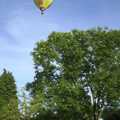 A balloon floats over the back garden, A Transit of Venus and a Front Garden Barbeque, Brome - 11th June 2004