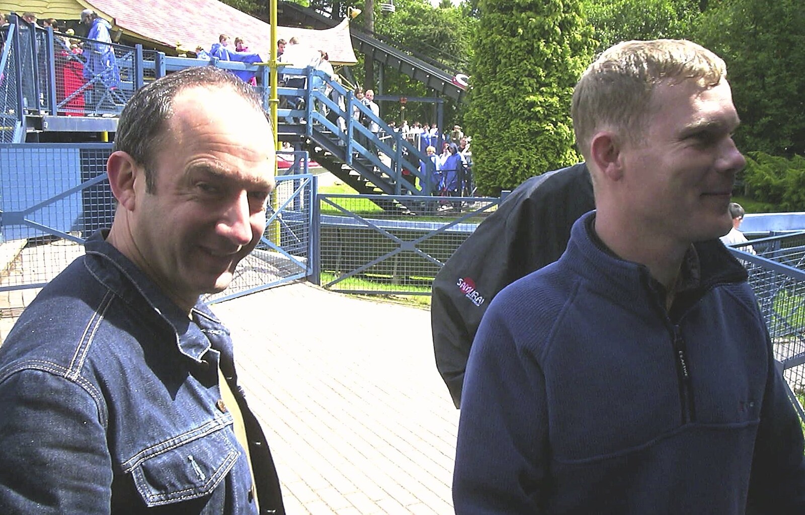 A Trip to Alton Towers, Staffordshire - 19th June 2004: DH and Mikey P