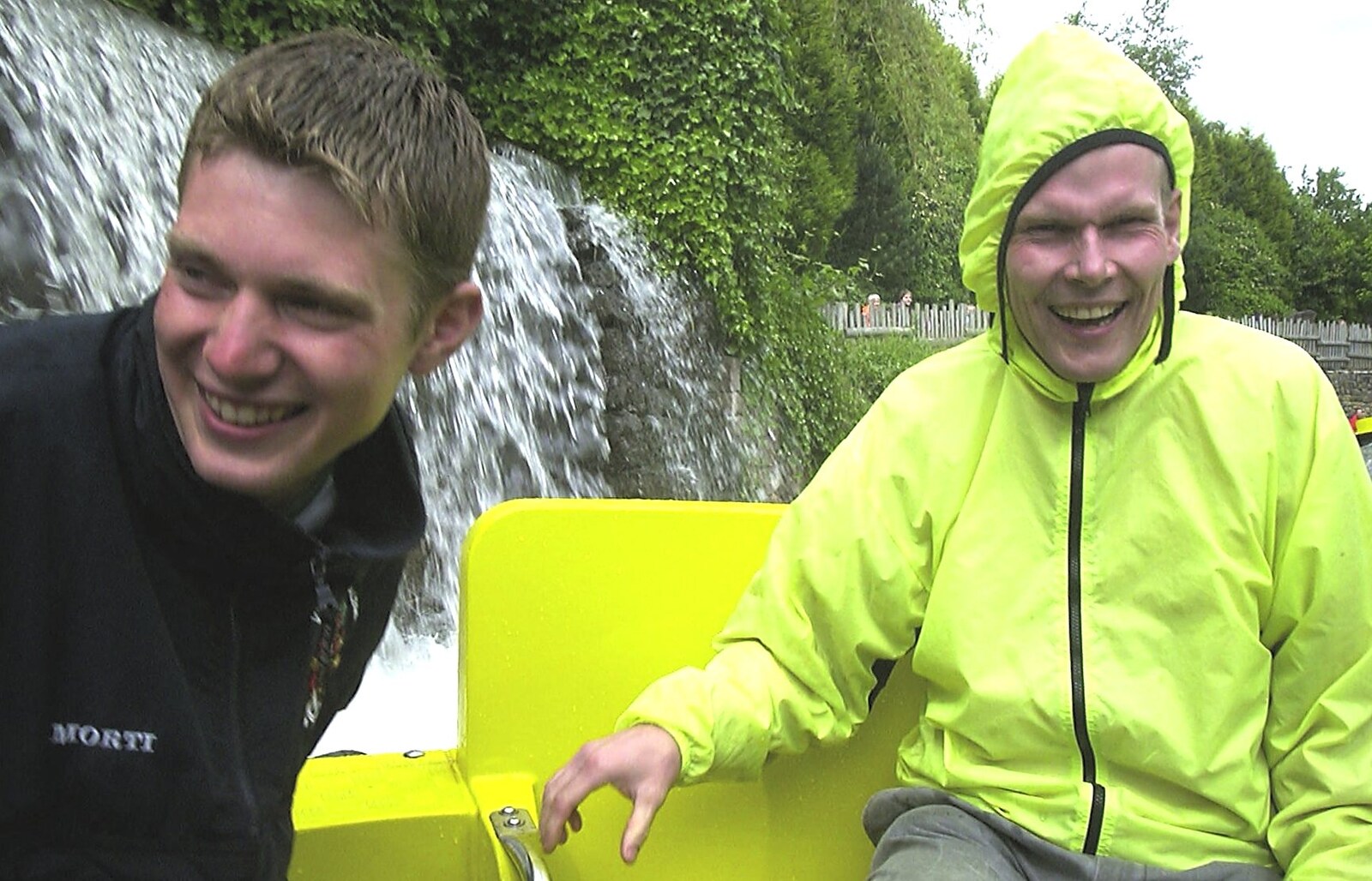 A Trip to Alton Towers, Staffordshire - 19th June 2004: Phil and Bill
